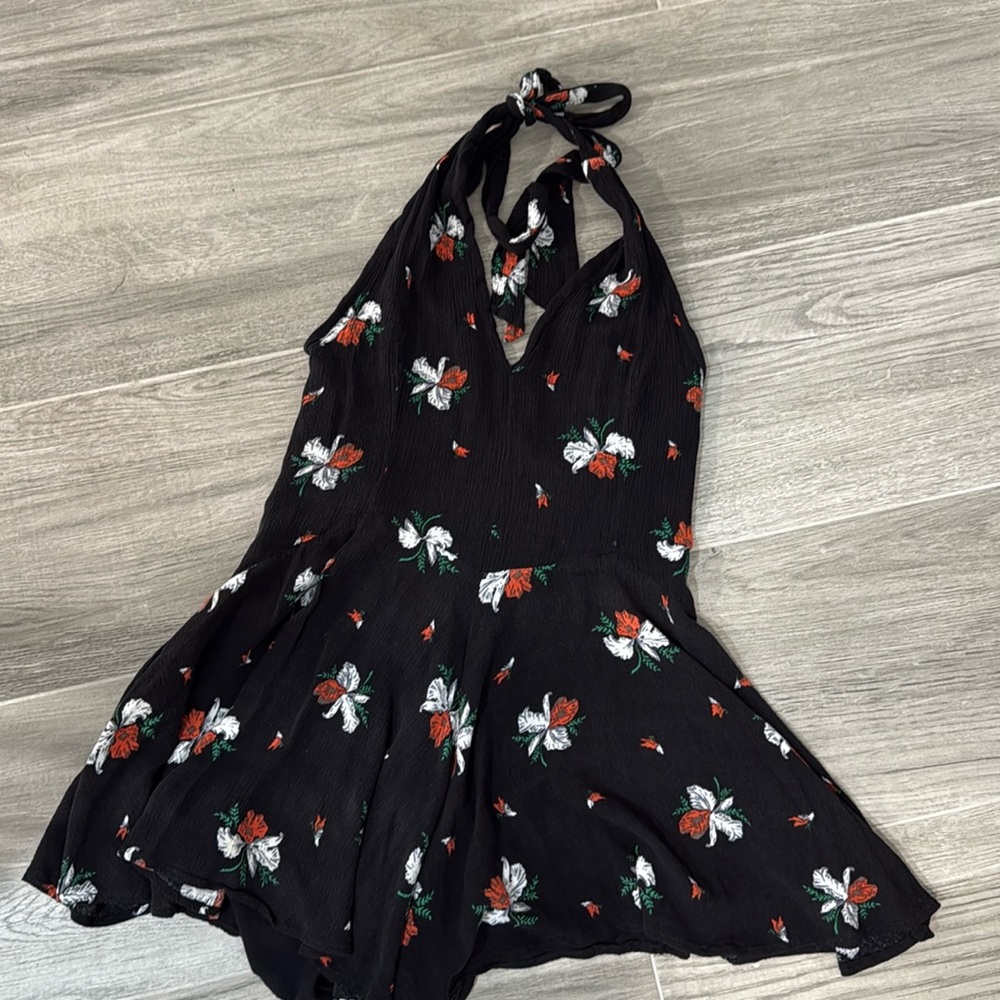 Free People Halter Style Romper